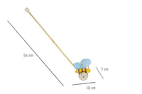 Wooden Push Along - Bee