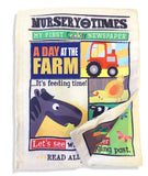 Nursey Times - Crinkly Newspaper - a Day At The Farm