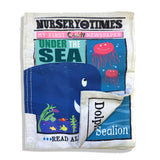 Nursey Times - Crinkly Newspaper - Under The Sea