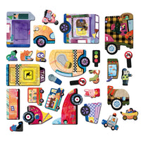 Travel Magnetic Box - Cars