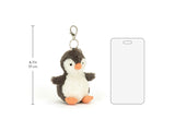 Jellycat Amuseables - Peanut Penguin Bag Charm