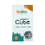 Kaiko - Silver Infinity Cube Fidget