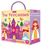 Sassi 3D Puzzle and Book Set - The Princesses, 40 pcs