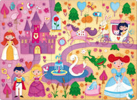Sassi 3D Puzzle and Book Set - The Princesses, 40 pcs