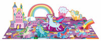 Sassi 3D Puzzle and Book Set - Unicorns, 40 pcs