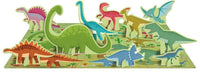 Sassi 3D Puzzle and Book Set - Dinosaurs, 40 pcs