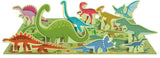 Sassi 3D Puzzle and Book Set - Dinosaurs, 40 pcs