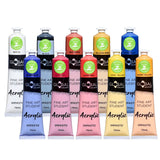 Global Colours - Acrylic Paint Set | Mixed 10 Colour Global Colours – 75ml Kit