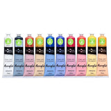 Global Colours - Acrylic Paint Set | Mixed 10 Colour Global Colours – 75ml Kit