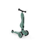 Scoot And Ride - Scoot and Ride Highway Kick 1 Convertible Ride On Scooter - Forest Green