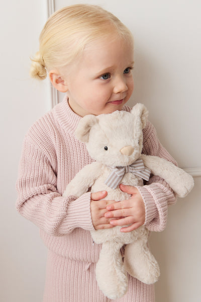 Snuggle Bunnies - Georgie Bear with Bow