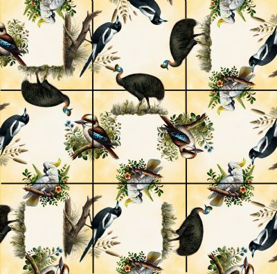 Squzzle Puzzle Australian Birds