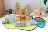Tender Leaf - Wooden Giraffe