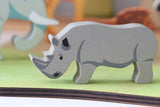Tender Leaf - Wooden Rhino