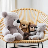 GUND - Fuzzy Beige Grey