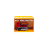Die Cut Metal Pull Back Vehicles