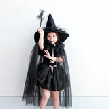 MIMI & LULA Halloween Costume - Esmerelda Witch Ruffle Hat