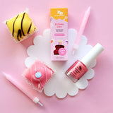 20 FREE Water Based Scented Scratch Off Kids Nail Polish: Strawberry Cupcake - Pastel Pink