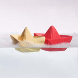 Oli & Carol - Origami Boat Bath Toy - Vanilla