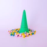 Eco Ice Cream Cone: Yellow