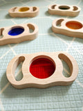 Wooden Rainbow Lens Set