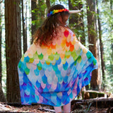 Sarah's Silks - Rainbow Unicorn Scale Playsilk