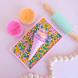 Eco Ice Cream Cone: Yellow