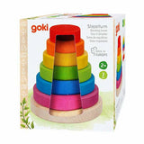 Goki - Rainbow Stacking Tower
