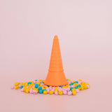 Eco Ice Cream Cone: Yellow