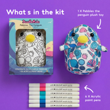 DIY DoodleCubs - Pebbles the Penguin