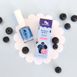 No Nasties - Water Based Scented Scratch Off Kids Nail Polish: Blueberry Muffin - Blue