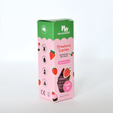 No Nasties - Water Based Scented Scratch Off Kids Nail Polish: Strawberry Cupcake - Pastel Pink