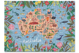 1000 Piece Puzzle - Map of Australia
