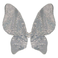 Mimi & Lula - Silver Sparkle Sequin Wings