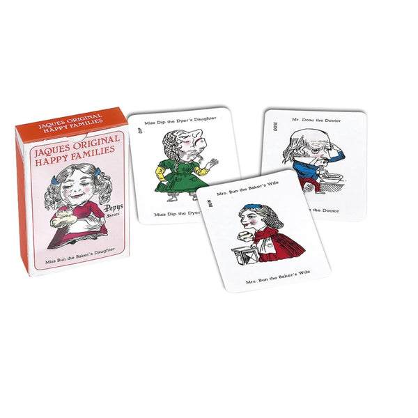 Jaques Original Happy Families Card Game