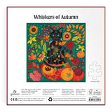 Galison -Whiskers of Autumn - 500 Piece Foil Puzzle