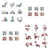 Mini Tangram and Tetris Puzzle