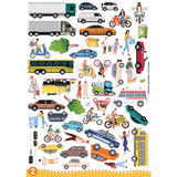 Sassi Arts & Craft Kit - Vehicles