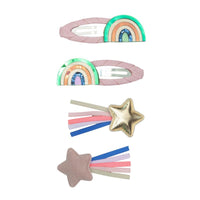 Mimi & Lula - Hair Clip Pack - Over the Rainbow