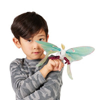 Folkmanis - Luna Moth Finger Puppet
