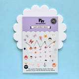 No Nasties - Kids Nail Stickers