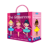Sassi Puzzle and Book Set - Ballerinas 40 pcs