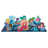 Sassi Puzzle and Book Set - Mermaids 40 pcs