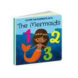 Sassi Puzzle and Book Set - Mermaids 40 pcs