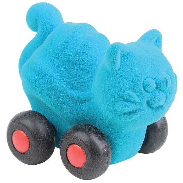 Rubbabu - Natural Rubber Aniwheelies - Cat