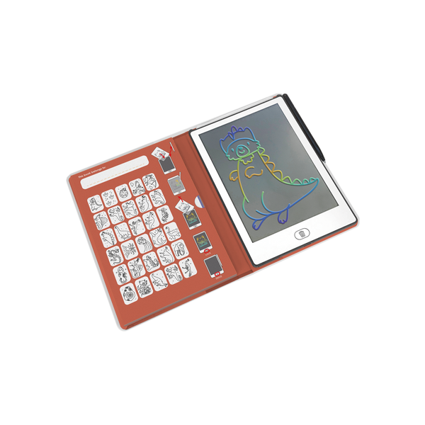 Kidywolf - Kidydraw - Mini drawing Tablet -  Dinosaurs