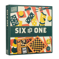 Wooden Games Workshop - Six in One Game Compendium
