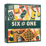 Wooden Games Workshop - Six in One Game Compendium