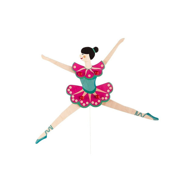 Bajo - Wooden Ballerina Wall Decoration