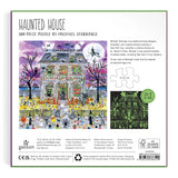 Galison - Michael Storring's Halloween Haunted House - 500 Piece Glow in the Dark Puzzle